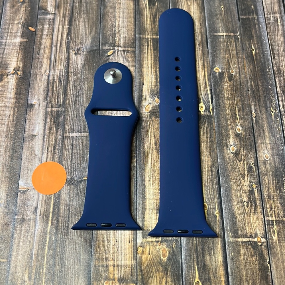 5for$10 Navy Blue - 42mm Large Adjustable Apple watch watchbands NWT